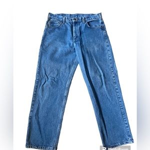 Cahartt blue denim jeans